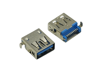 USB3.0 AF 沉板SMT方脚 